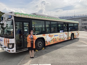 さが本所／0927佐賀ミカン西鉄バスラッピングバス.JPG